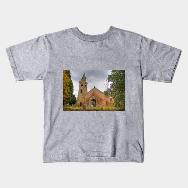 Carriden Old Church III Kids T-Shirt by tomg